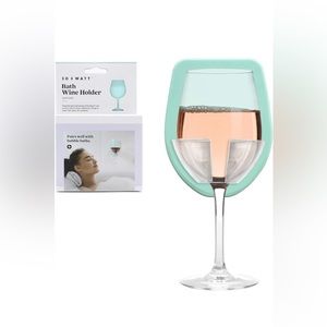 30 Watt Silicone Wine Glass Holder for Bath and Shower